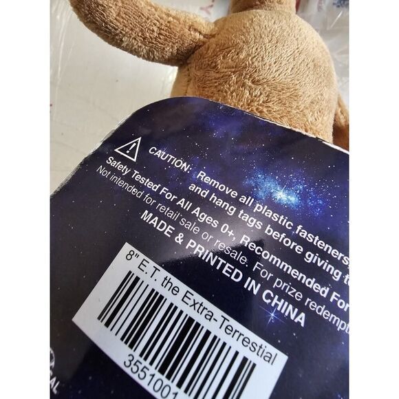 + ET the Extra-Terrestrial Plush 8 Inches Universal Studios Toy Factory - Picture 8 of 9